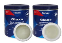 Клей эпоксидный Glaxs A+B (прозрачный густой) 1+0.45 л Tenax Клей эпоксидный Glaxs A+B (прозрачный густой) 1+0.45 л Tenax